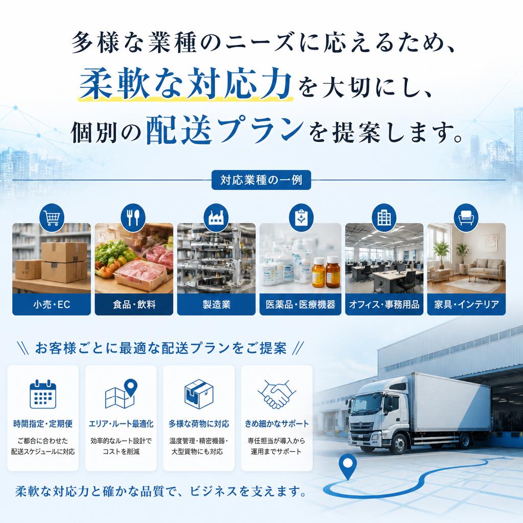 フレキシブルな対応力